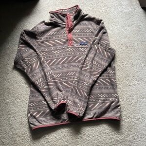 Patagonia Aztek design fleece shirt- women’s XL